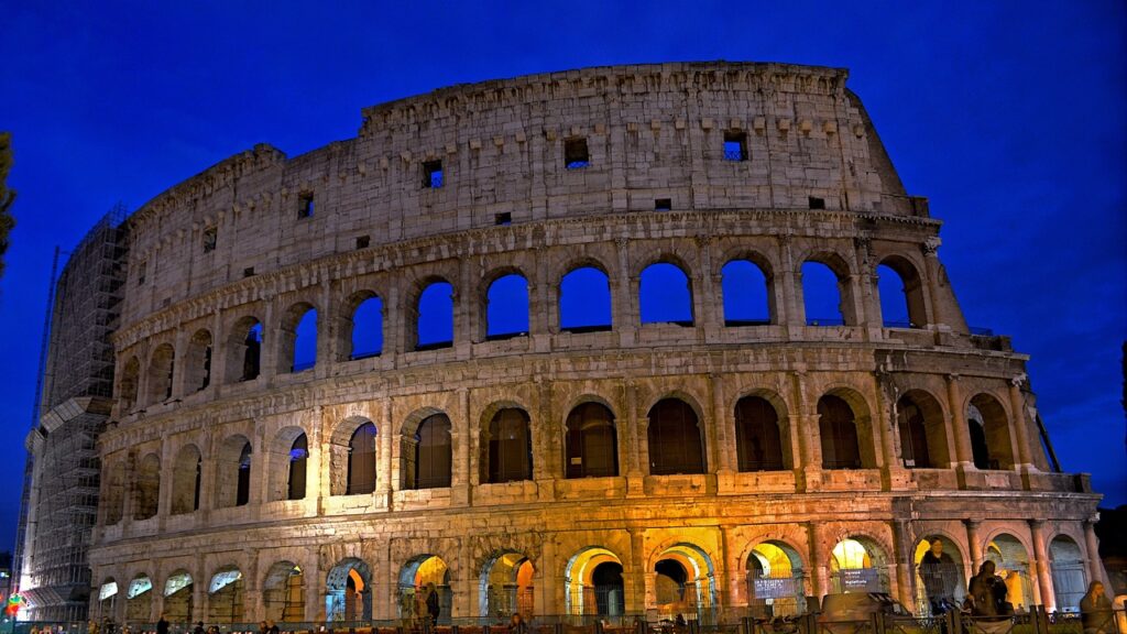 italy, rome, colosseum at night, rome, rome, rome, rome, rome